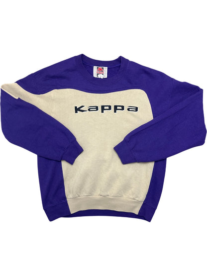 Vintage Purple Kappa Crewneck Sweatshirt 90s (L)