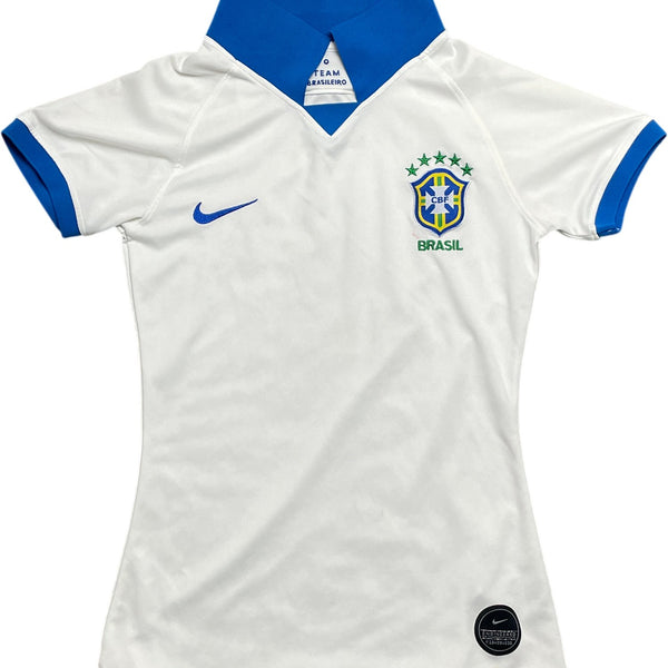 Vintage White Nike Team Brasileiro Jersey (S)