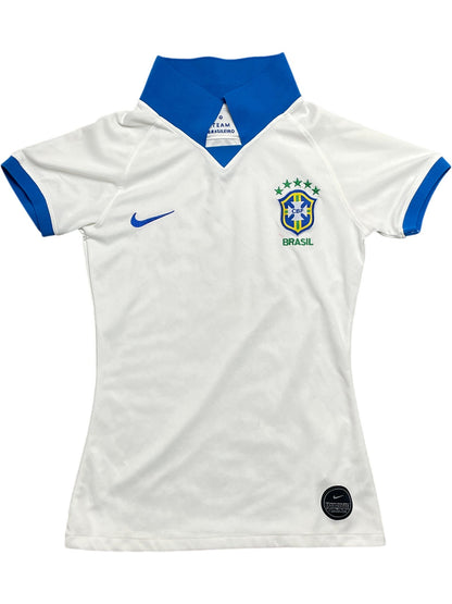 Vintage White Nike Team Brasileiro Jersey (S)