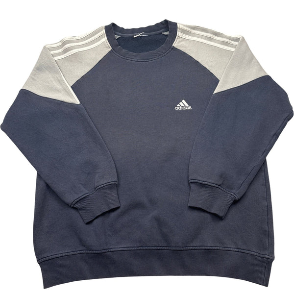 Vintage Blue Adidas Crewneck Sweater (M)