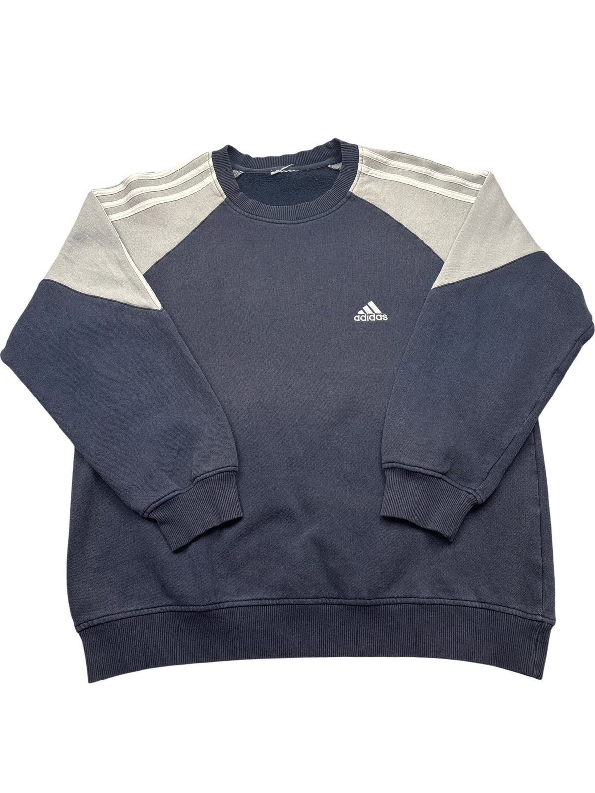 Vintage Blue Adidas Crewneck Sweater (M)