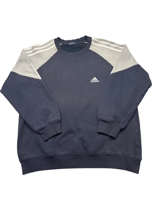 Vintage Blue Adidas Crewneck Sweater (M)