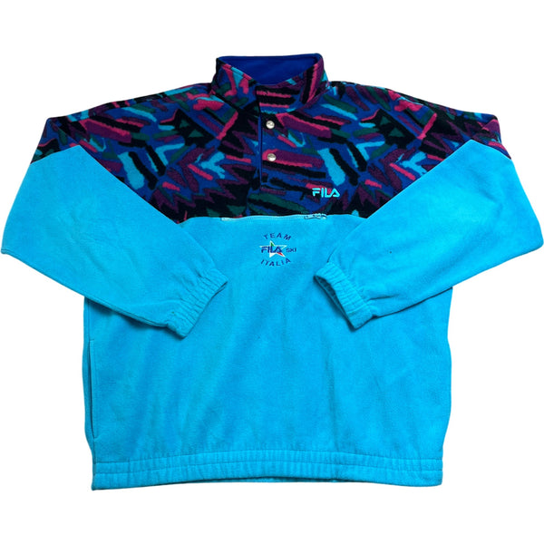 Vintage Multi Fila Fleece Team Ski 90s (XL)