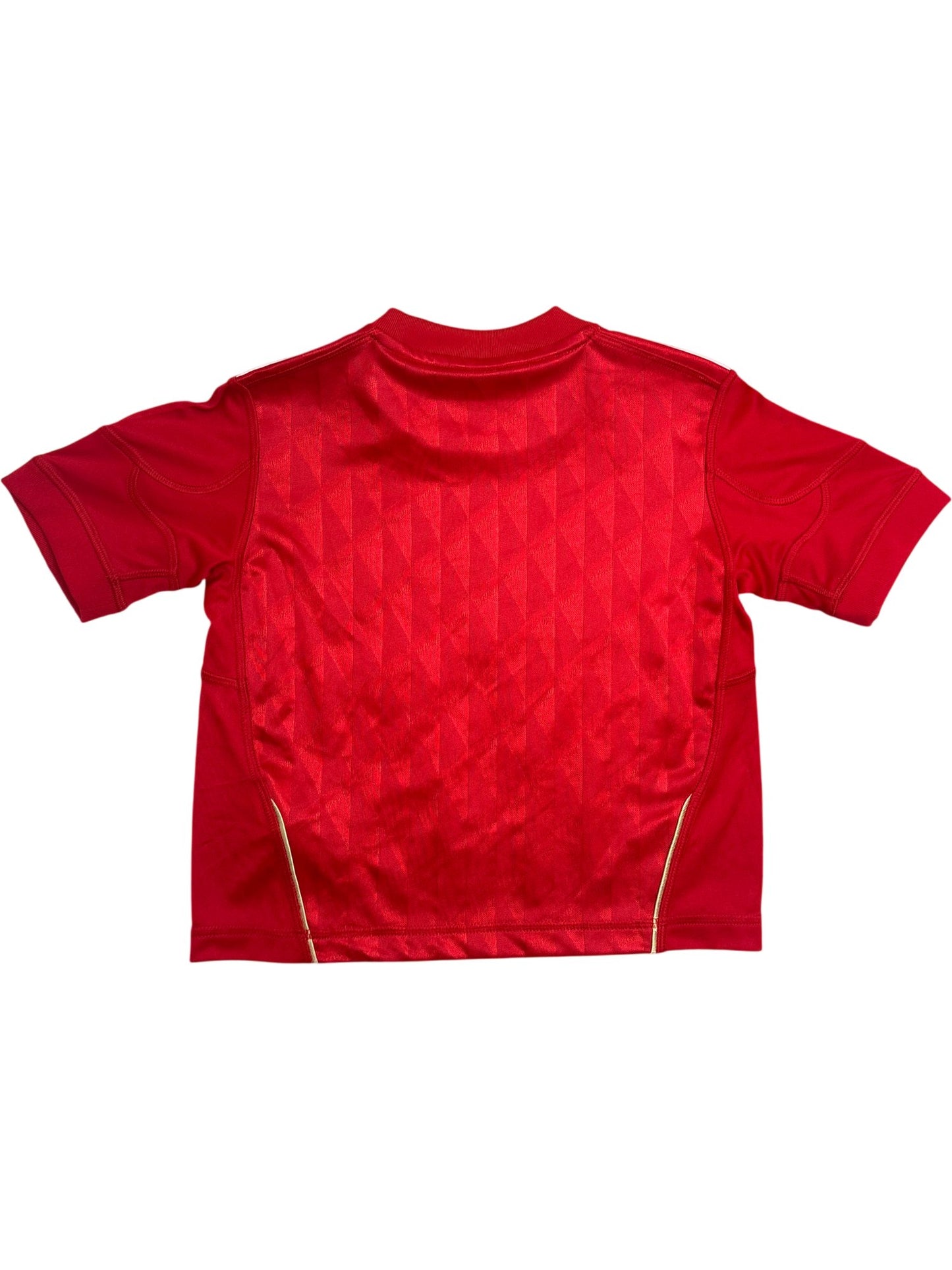 Vintage Red Adidas Liverpool Jersey Kids 2-3 (XXS)