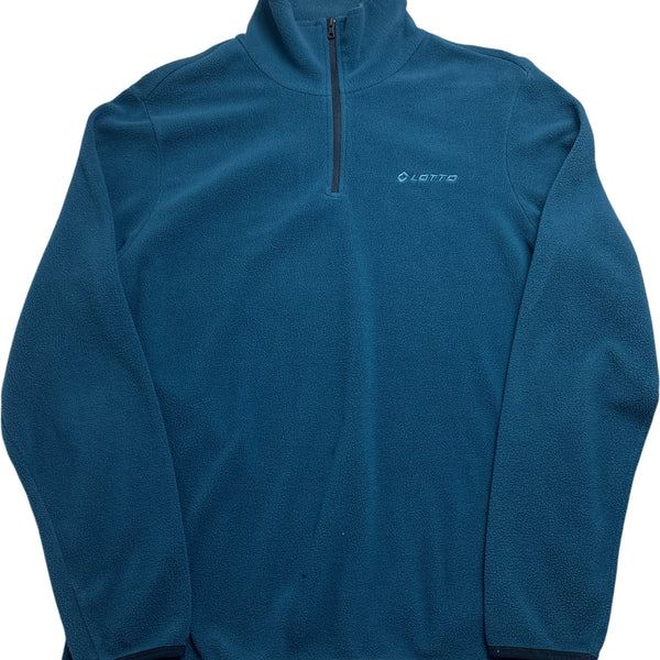 Vintage Blue Lotto Fleece Jacket (XL)