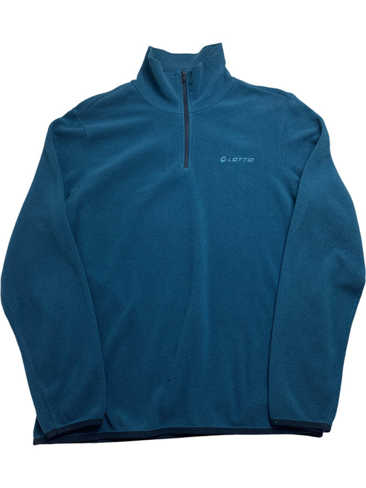 Vintage Blue Lotto Fleece Jacket (XL)