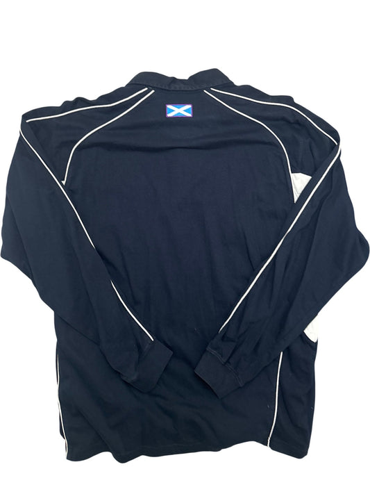 Vintage Navy Scotland Rugby Shirt (XL)