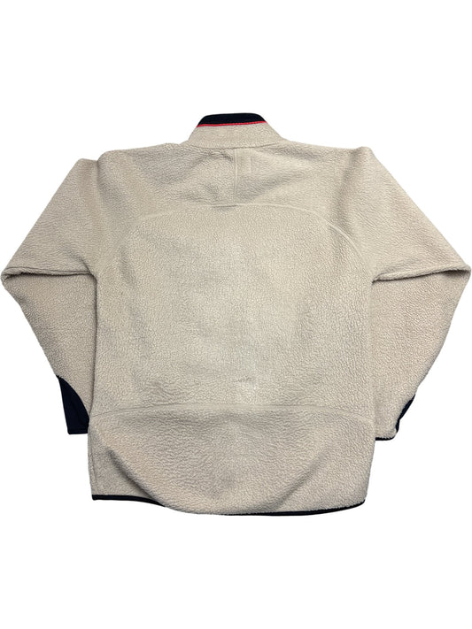 Vintage Beige Fila Fleece Jacket (S)