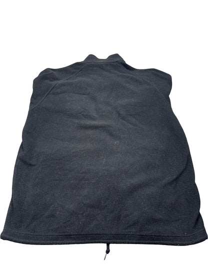 Vintage Black Kappa Fleece Jacket (L)