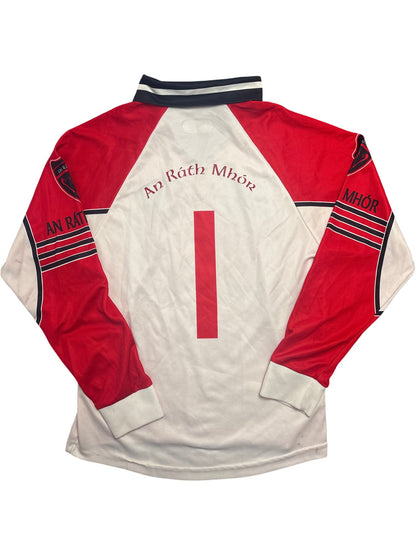 Vintage White O'Neills Jersey An Ráth Mór Kids 13-14 (XXS)