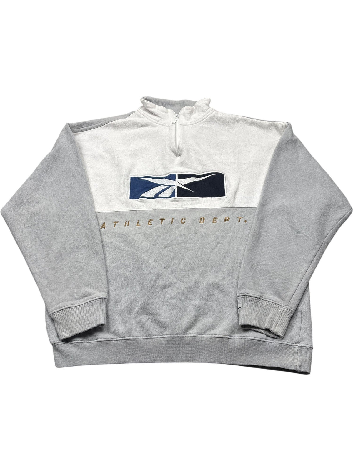 Vintage Grey Reebok Sweatshirt Athletic Dept  (L)