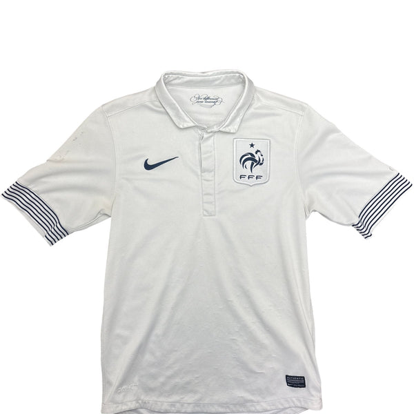 Vintage White Nike France Football Jersey 2000s (M)