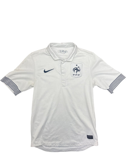 Vintage White Nike France Football Jersey 2000s (M)