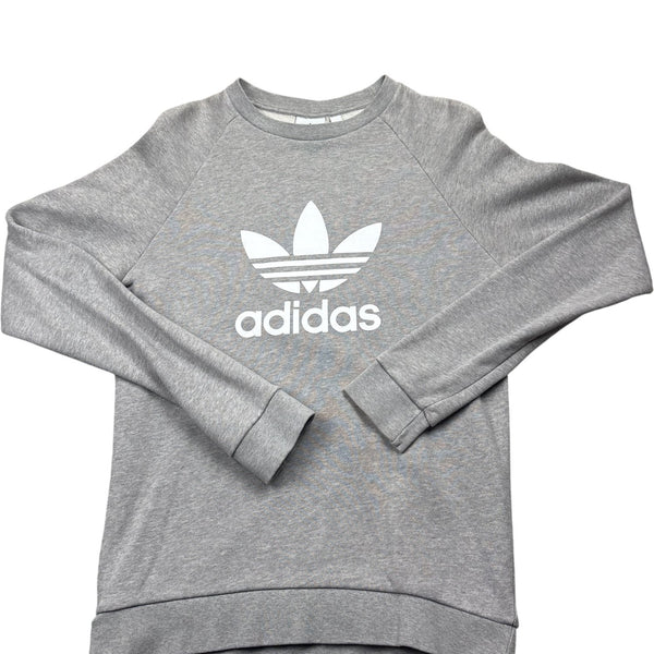 Vintage Grey Adidas Crewneck Sweatshirt (XS)