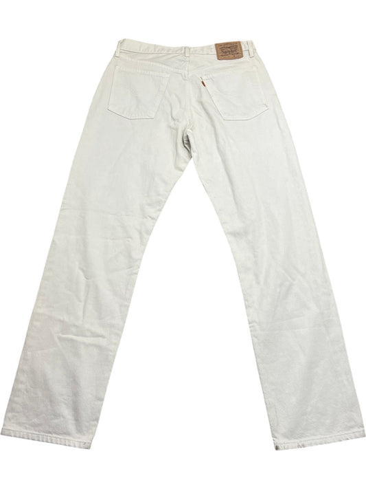 Vintage White Levi's Jeans 90s (XL)