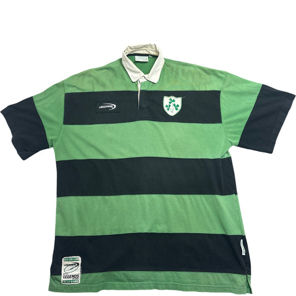 Vintage Green Lansdowne Rugby Shirt Ireland (XXL)
