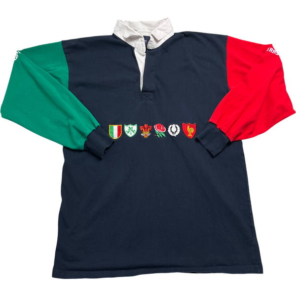 Vintage Multi RBS Rugby Shirt 90s (M)