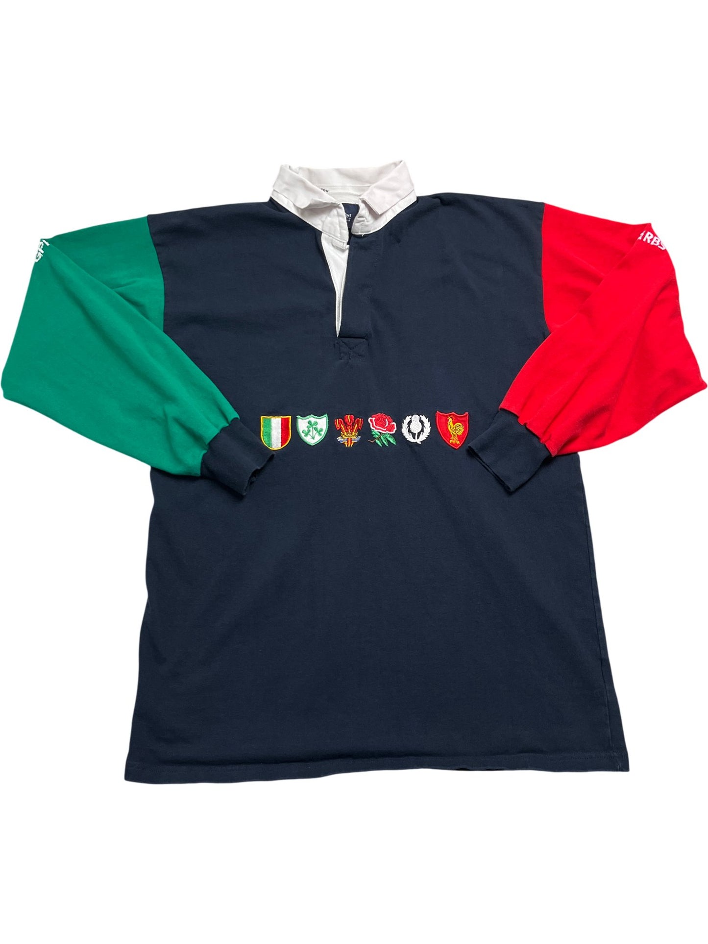 Vintage Multi RBS Rugby Shirt 90s (M)