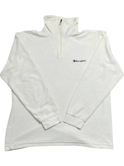 Vintage White Champion Sweatshirt 90s (M)