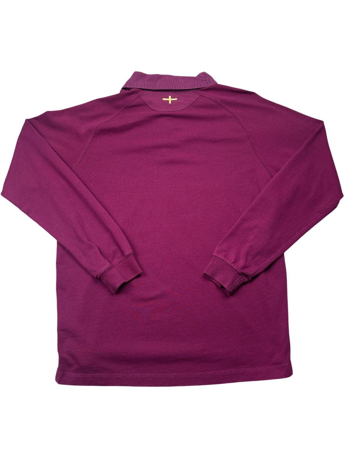 Vintage Burgundy Canterbury Rugby Shirt England O2 (M)