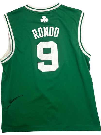 Vintage Green Adidas Celtics Jersey Rondo 9 NBA (M)