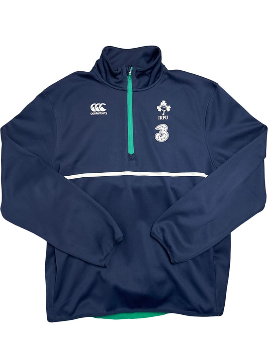 Vintage Blue Canterbury Rugby Top IRFU (XL)