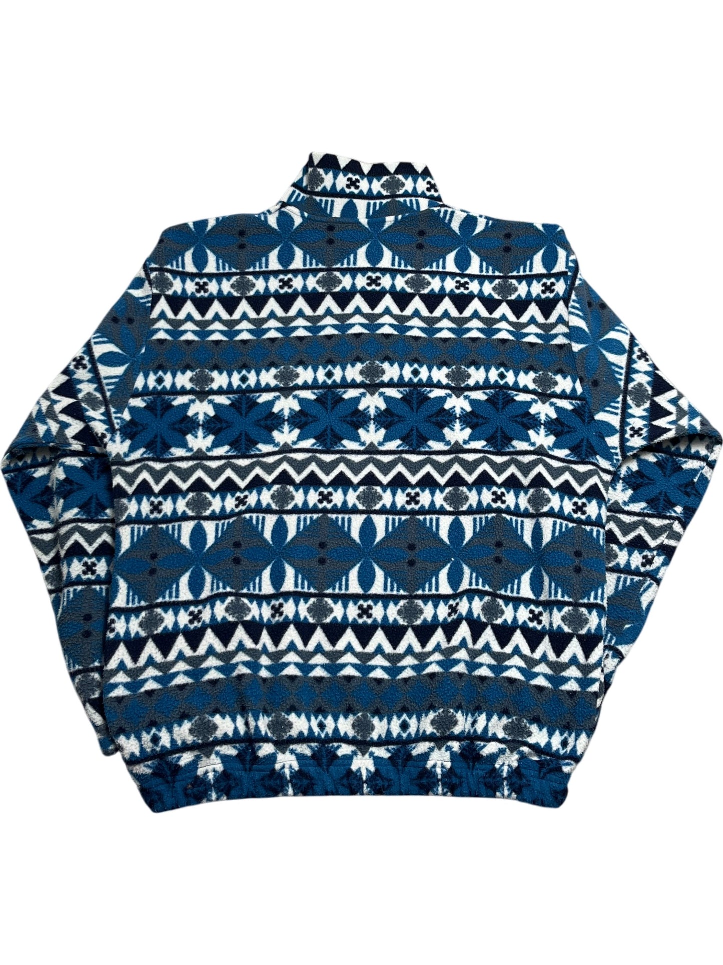 Vintage Blue Aztec Fleece L (M)