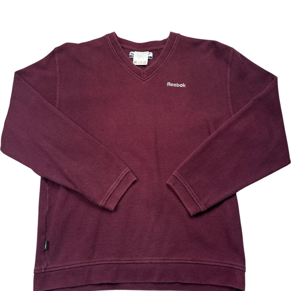 Vintage Burgundy Reebok Sweatshirt (S)