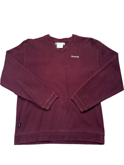 Vintage Burgundy Reebok Sweatshirt (S)