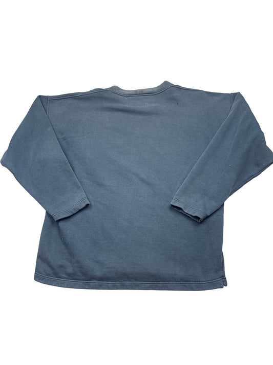 Vintage Blue Kappa Sweatshirt Winter Theme (XL)