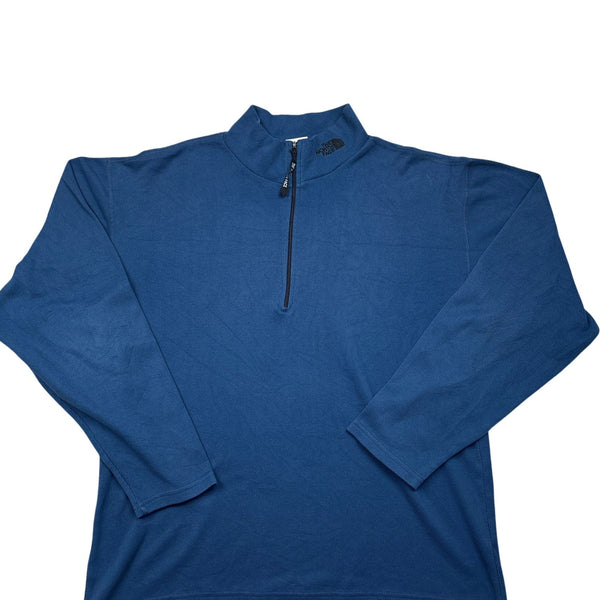 Vintage Blue The North Face Half Zip Sweatshirt (M)