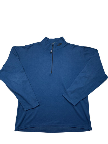 Vintage Blue The North Face Half Zip Sweatshirt (M)