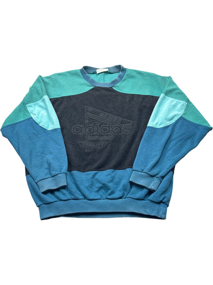 Vintage Teal Adidas Sweatshirt Games (L)