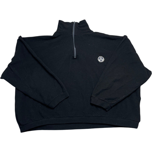 Vintage Black North Sails Sweater Boxed Fit Womens (XL)