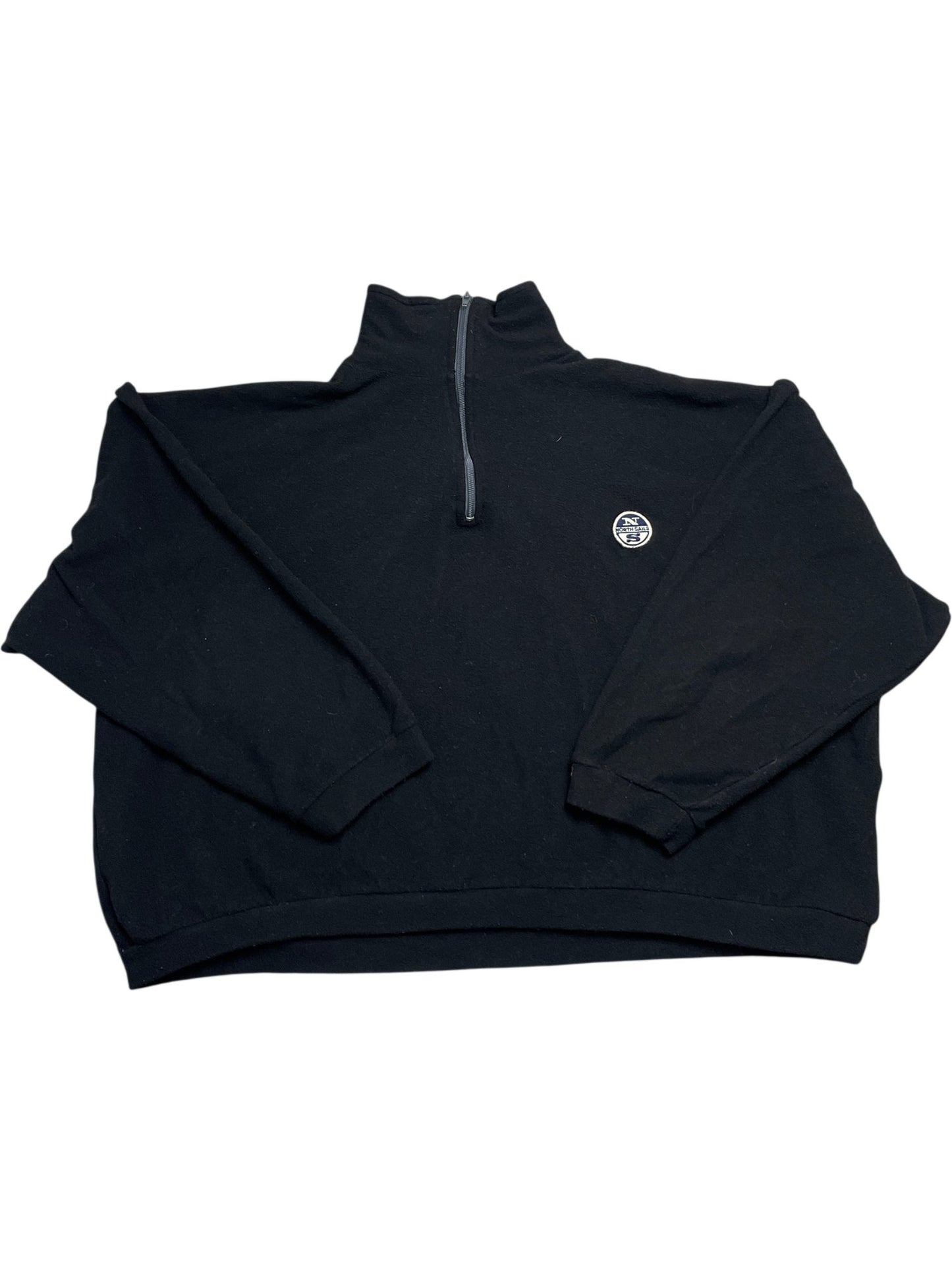 Vintage Black North Sails Sweater Boxed Fit Womens (XL)
