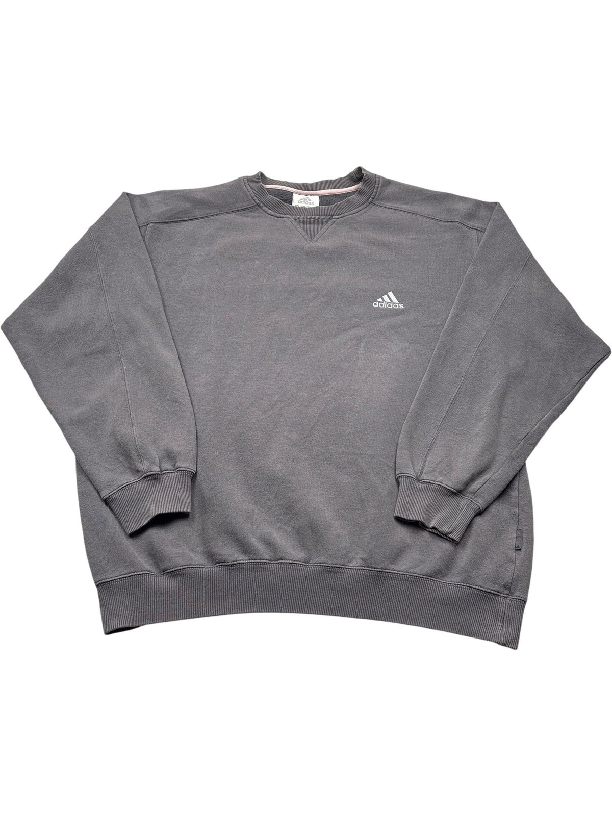 Vintage Grey Adidas Crewneck Sweatshirt  (XL)