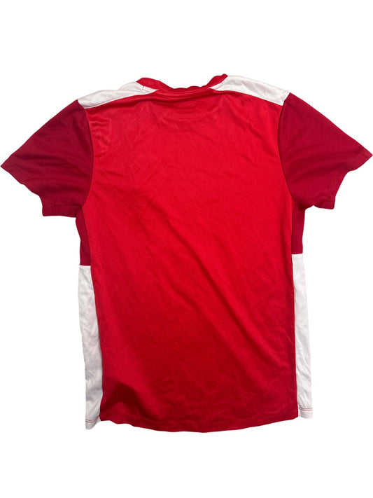 Vintage Red Umbro Soccer Jersey Kids 13-14 (XXS)