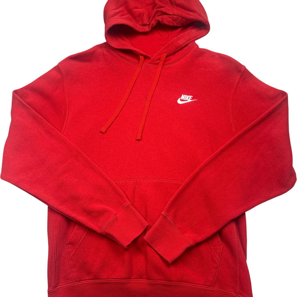 Vintage Red Nike Hoodie 90s (S)