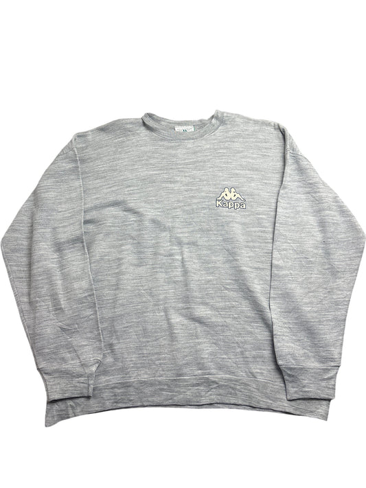 Vintage Grey Kappa Crewneck Sweatshirt (XXL)