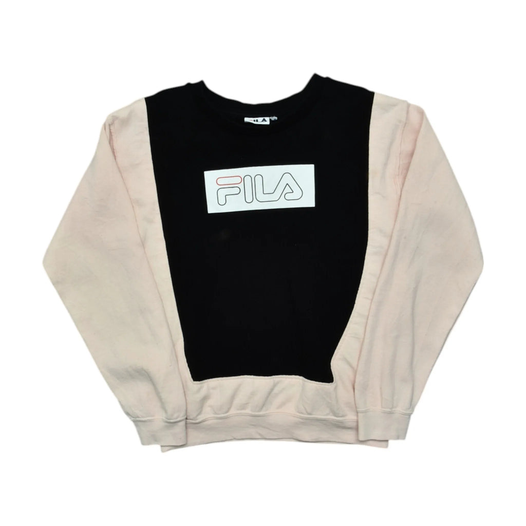 Vintage Black Fila Sweatshirt (3XS)