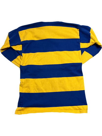 Vintage Blue Yellow Canterbury Rugby Shirt Chipstead RFC (XS)