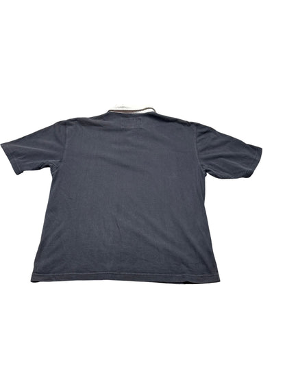 Vintage Black Rugby Shirt New Zealand All Blacks (L)