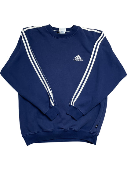 Vintage Blue Adidas Sweatshirt 90s (S)