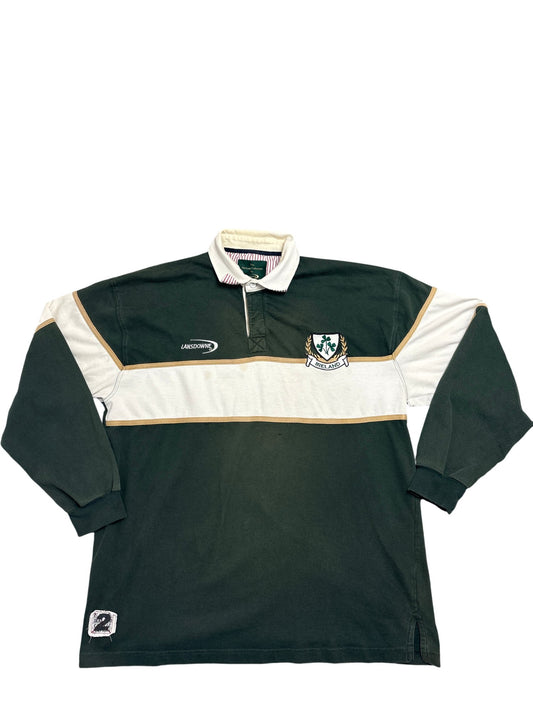 Vintage Green Lansdowne Rugby Jersey Ireland (XL)