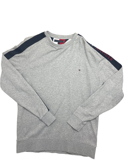 Vintage Grey Tommy Hilfiger Sweatshirt (XL)