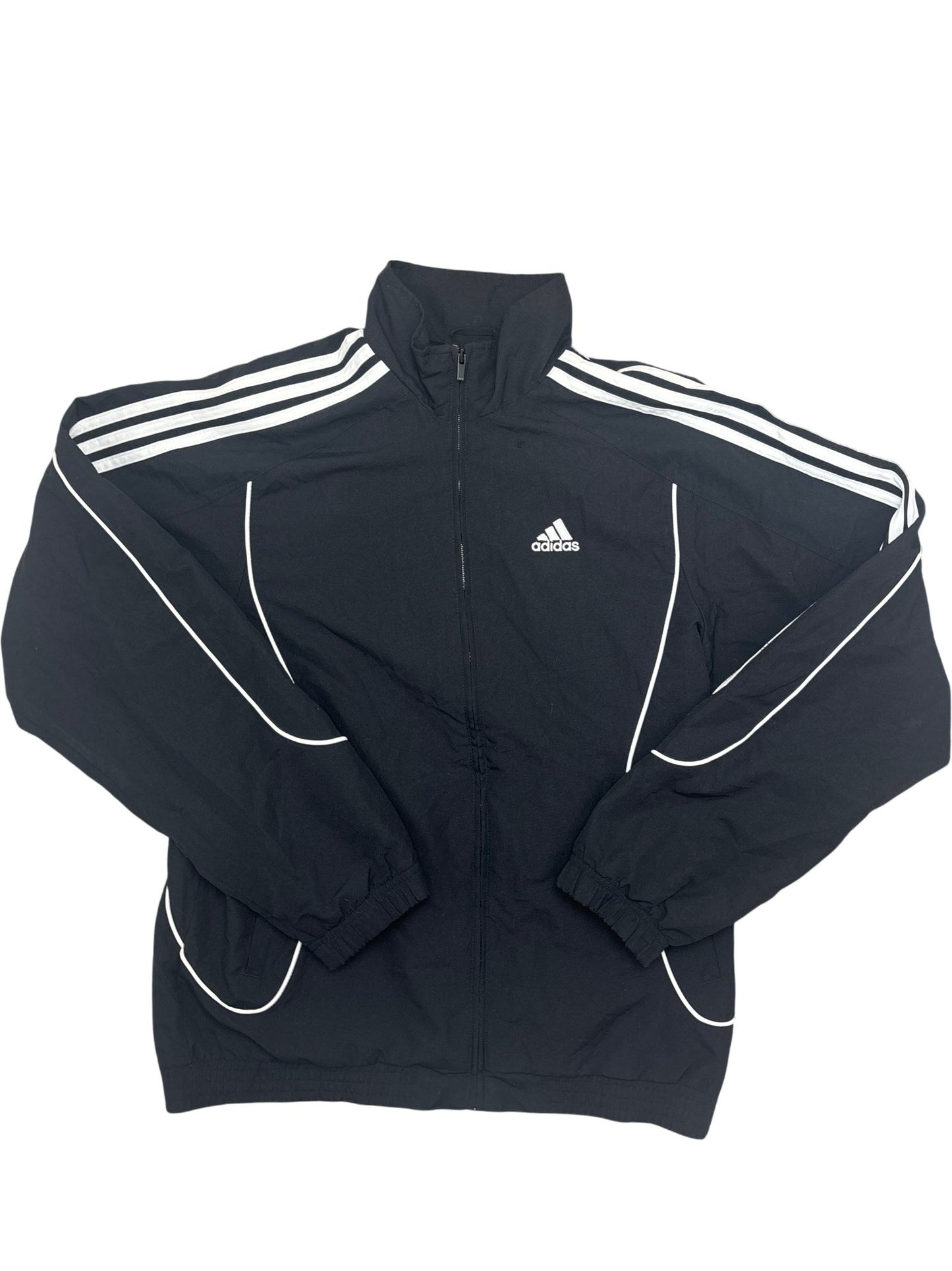 Vintage Black Adidas Track Jacket 90s (S)