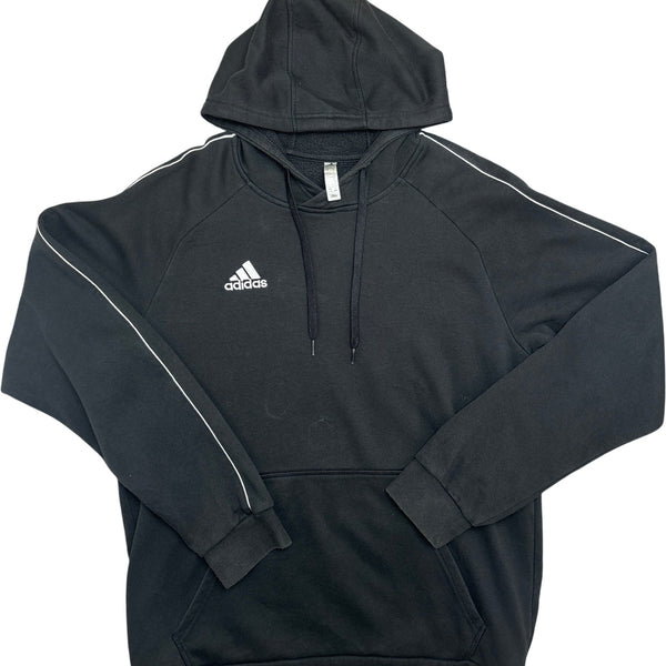 Vintage Black Adidas Hoodie (L)