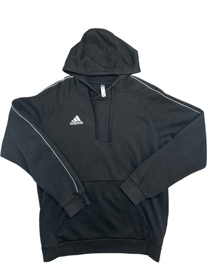 Vintage Black Adidas Hoodie (L)