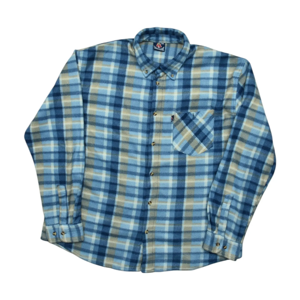 Vintage Blue Fleece Shirt (XL)