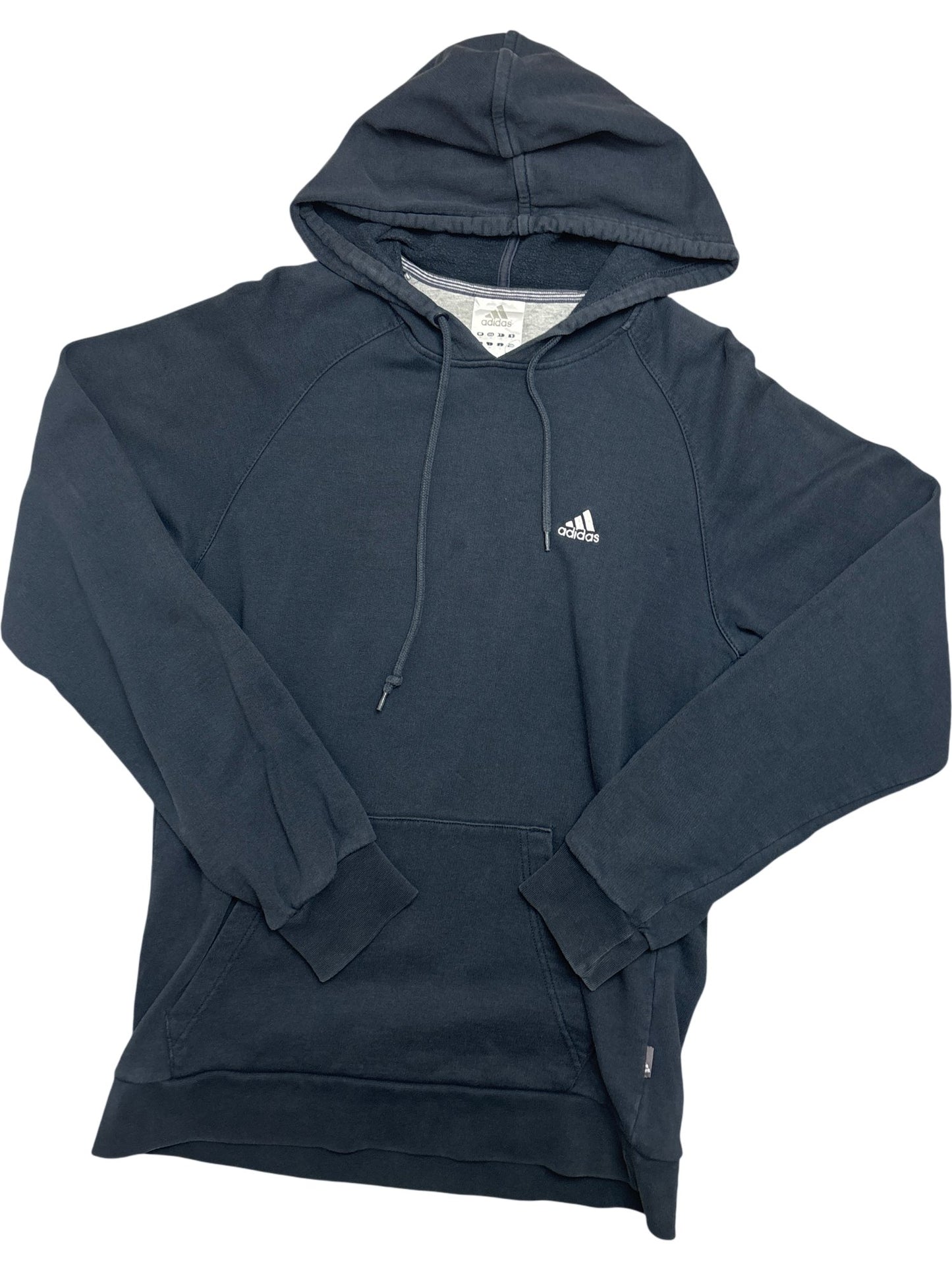Vintage Navy Adidas Hoodie (S)